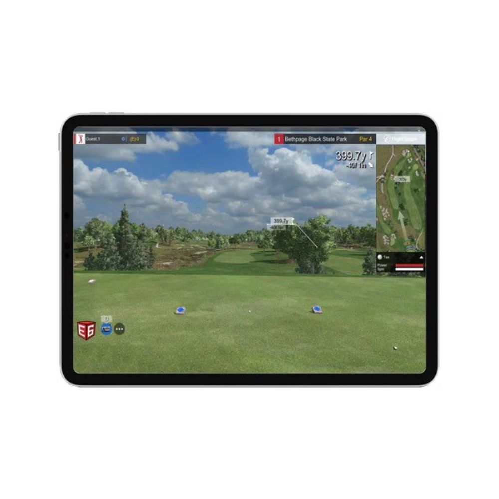 FlightScope Mevo+ Golf Training Simulator Package