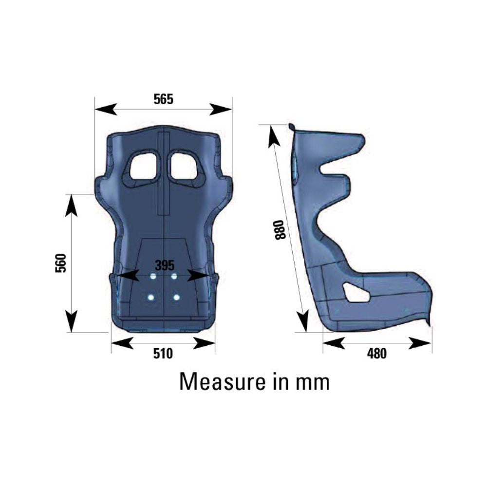 OMP RS PT2 Racing Seat