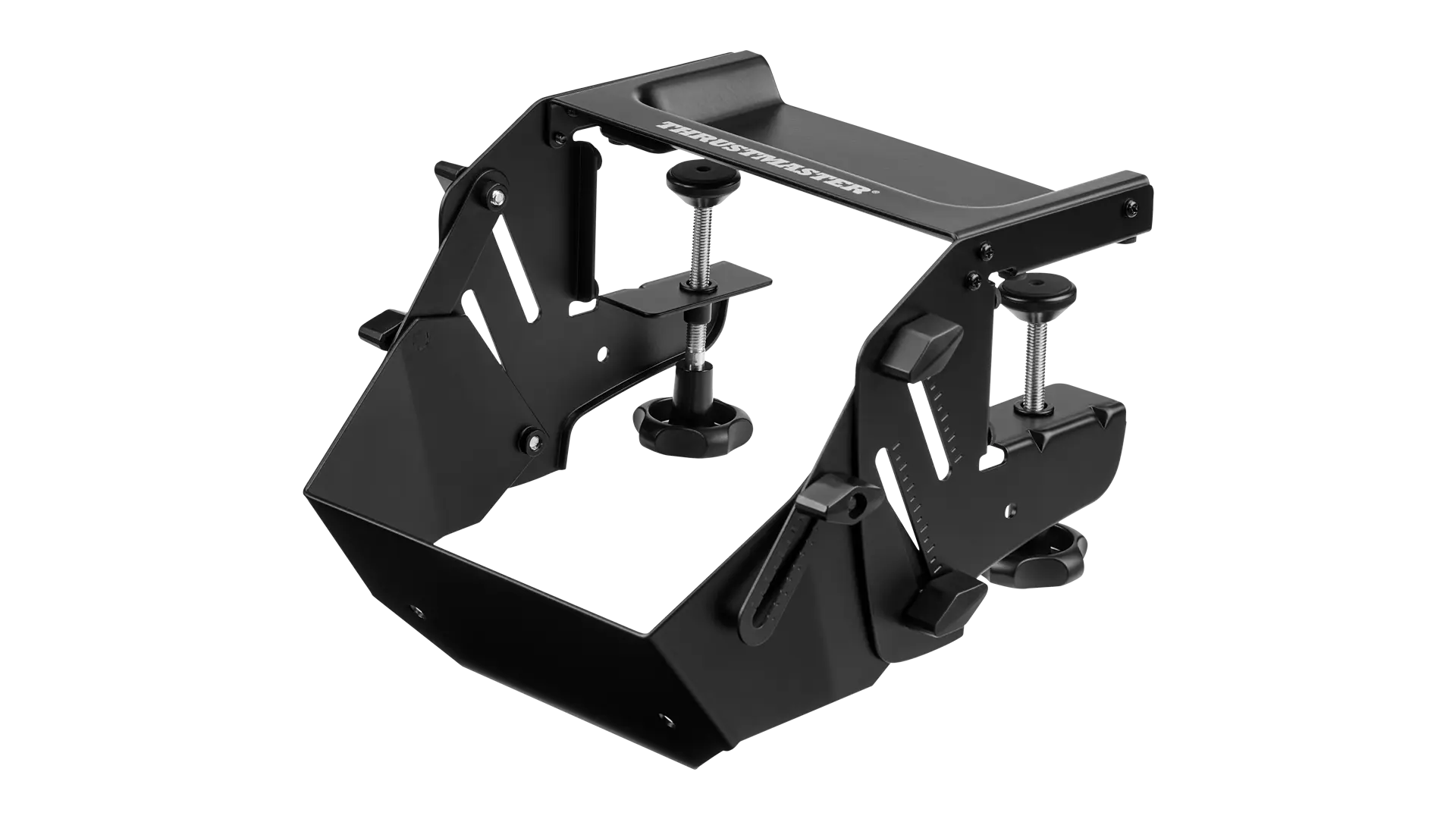 SimTask Steering Kit metal bracket and clamps