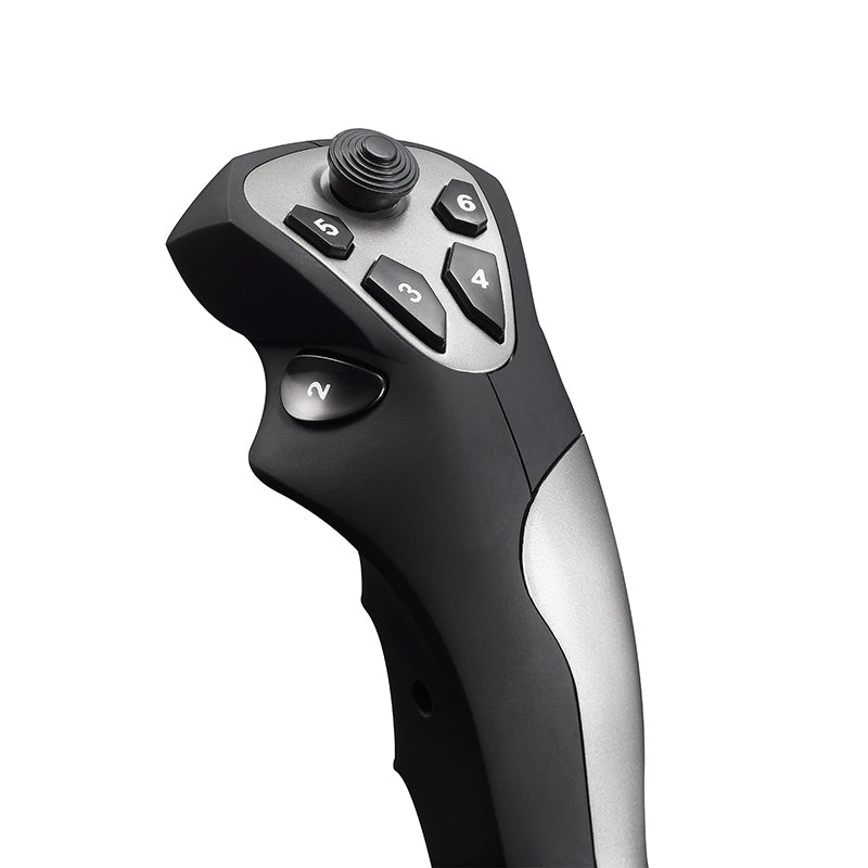 PXN 2113 Pro stick head with hat switch and thumb buttons