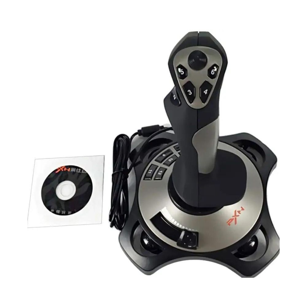 PXN 2113 Pro joystick with USB cable and driver disc