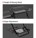 PXN A10 telescopic height adjustment of up to 30cm and pedal plate slope adjustment