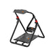 PXN A9 Sim Racing Wheel Stand in black with red height adjustment collars
