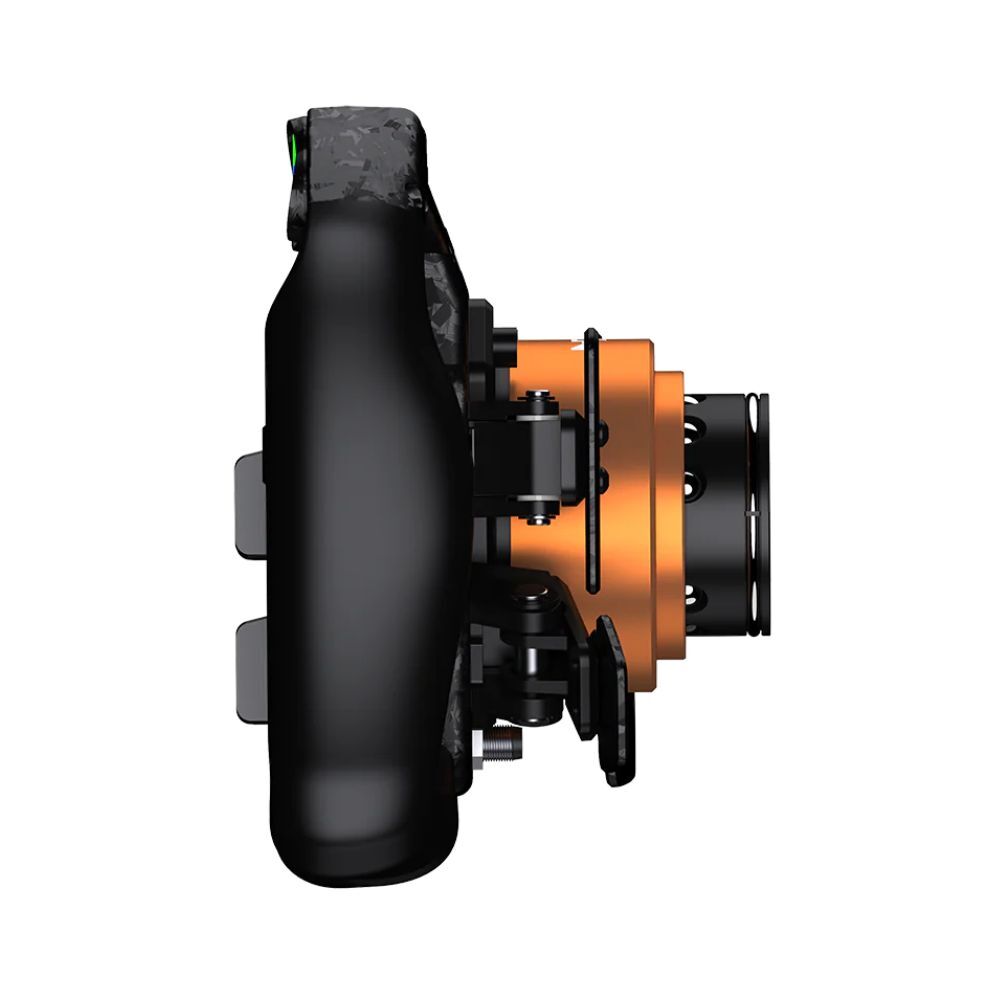 PXN GT ONE side profile showing grip depth and quick release adapter