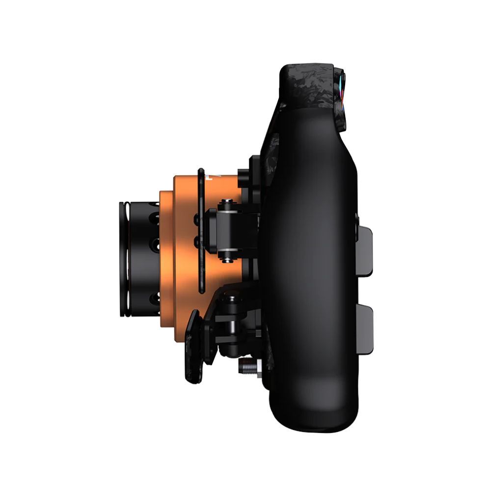 PXN GT ONE opposite side profile with orange quick release collar