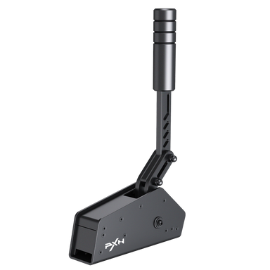 PXN HBS handbrake with the grip in vertical mode