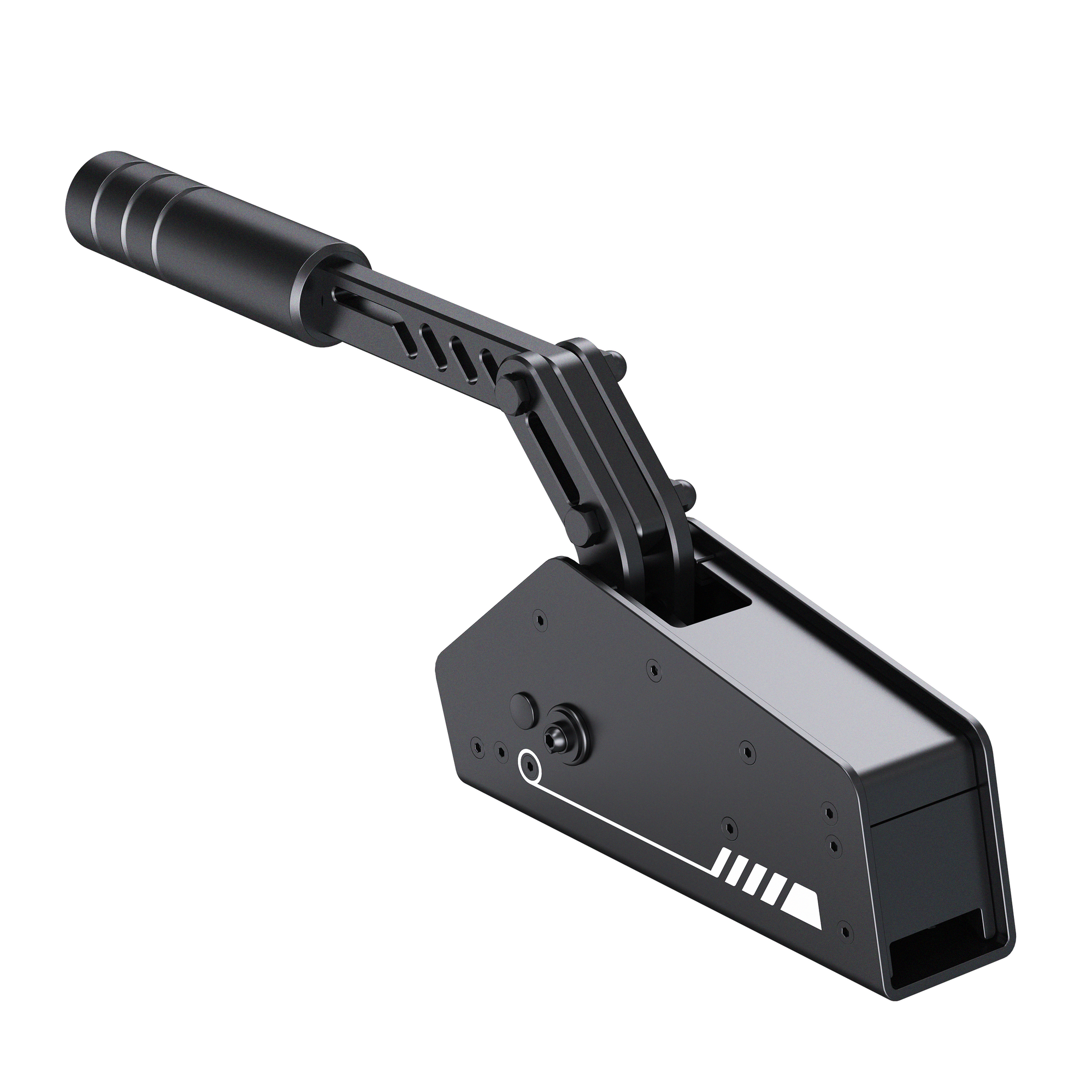 PXN HBS handbrake with the grip in horizontal mode