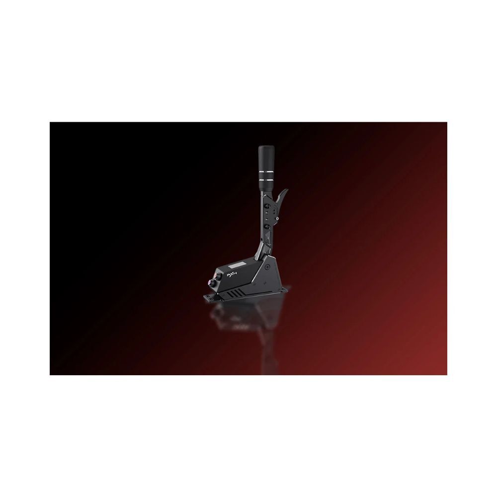 PXN SF-SMG sequential shifter on a dark red background