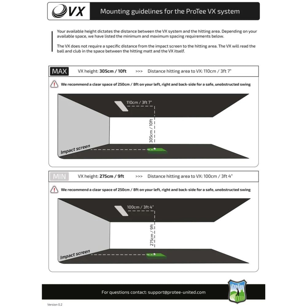 ProTee VX Launch Monitor