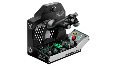 Viper TQS throttle and Viper Panel at an angle