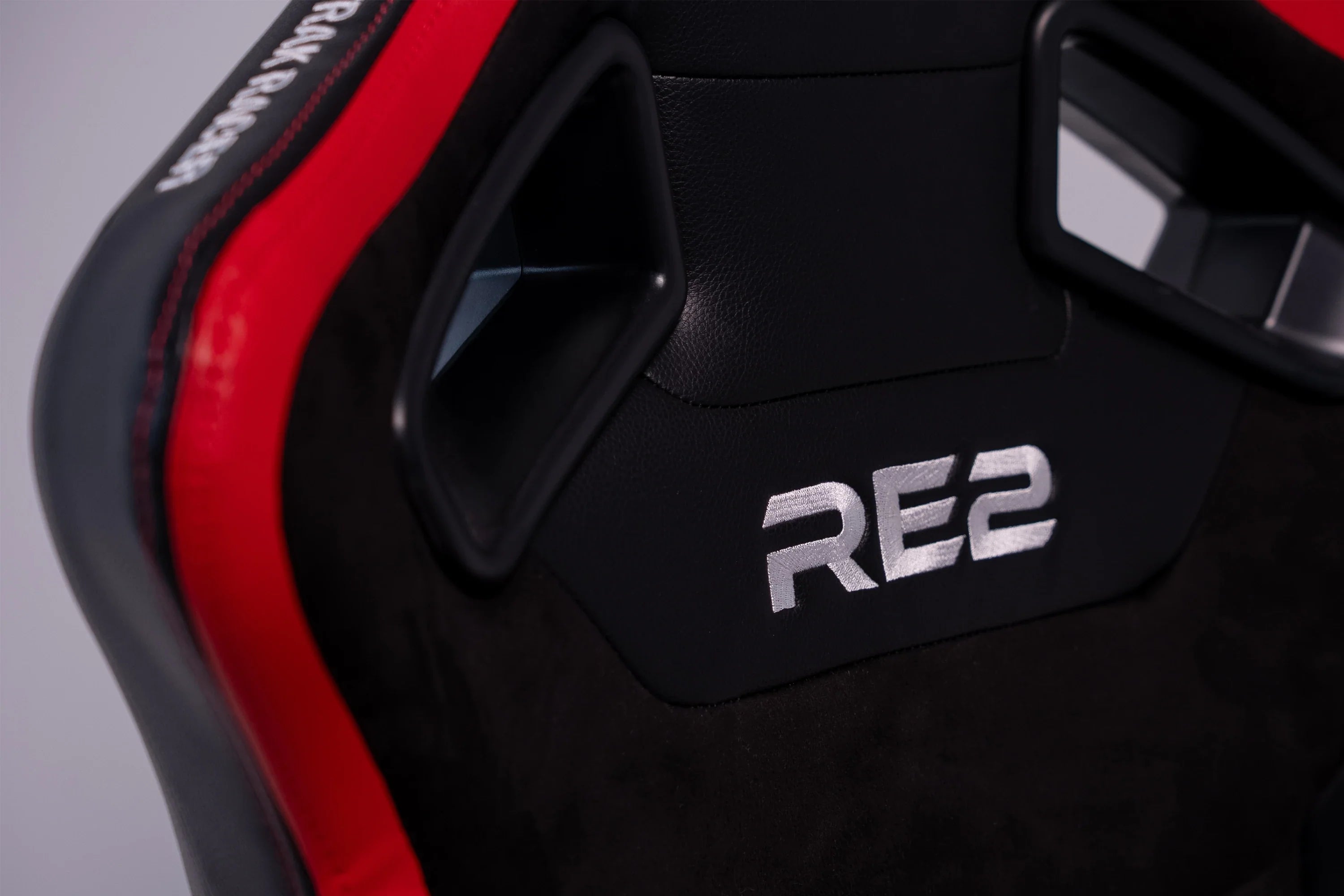 Trak Racer RE2 Reclining Sim Racing Seat (Black/Red)