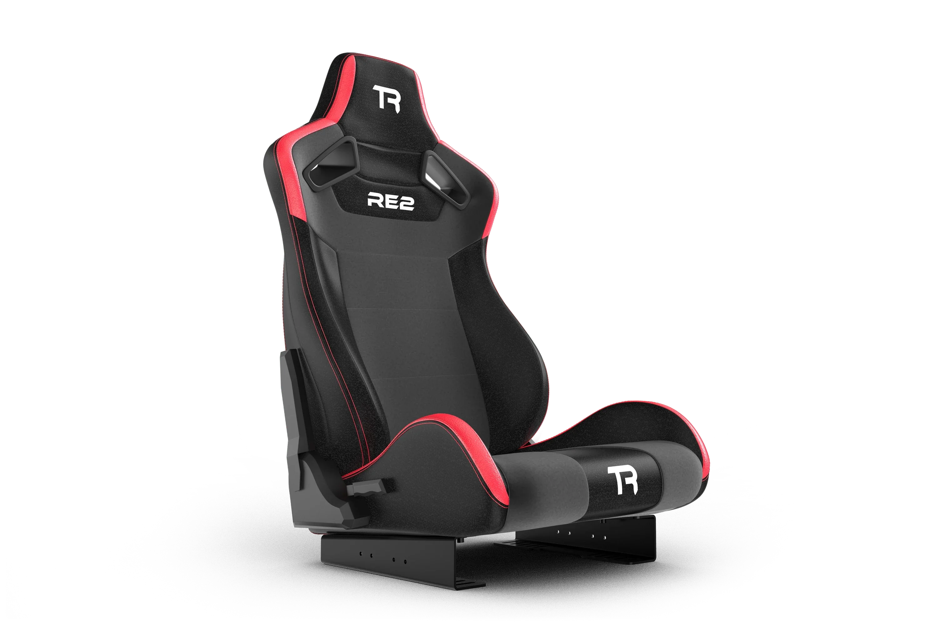 Trak Racer RE2 Reclining Sim Racing Seat (Black/Red)