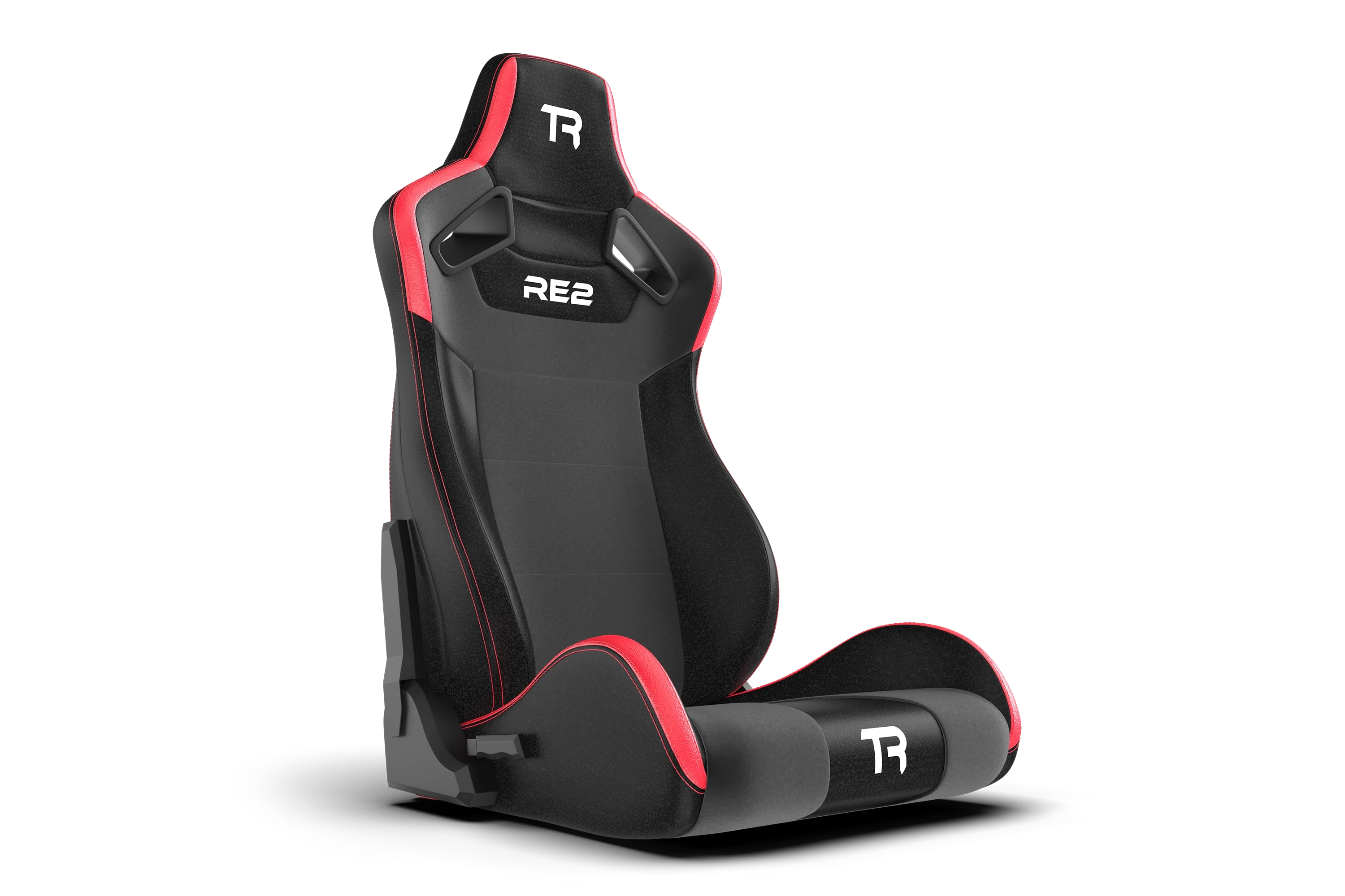 Trak Racer RE2 Reclining Sim Racing Seat (Black/Red)