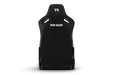 Trak Racer RE2 Reclining Sim Racing Seat (White Diamond Stitch), rear view