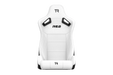 Trak Racer RE2 Reclining Sim Racing Seat (White Diamond Stitch), isometric view