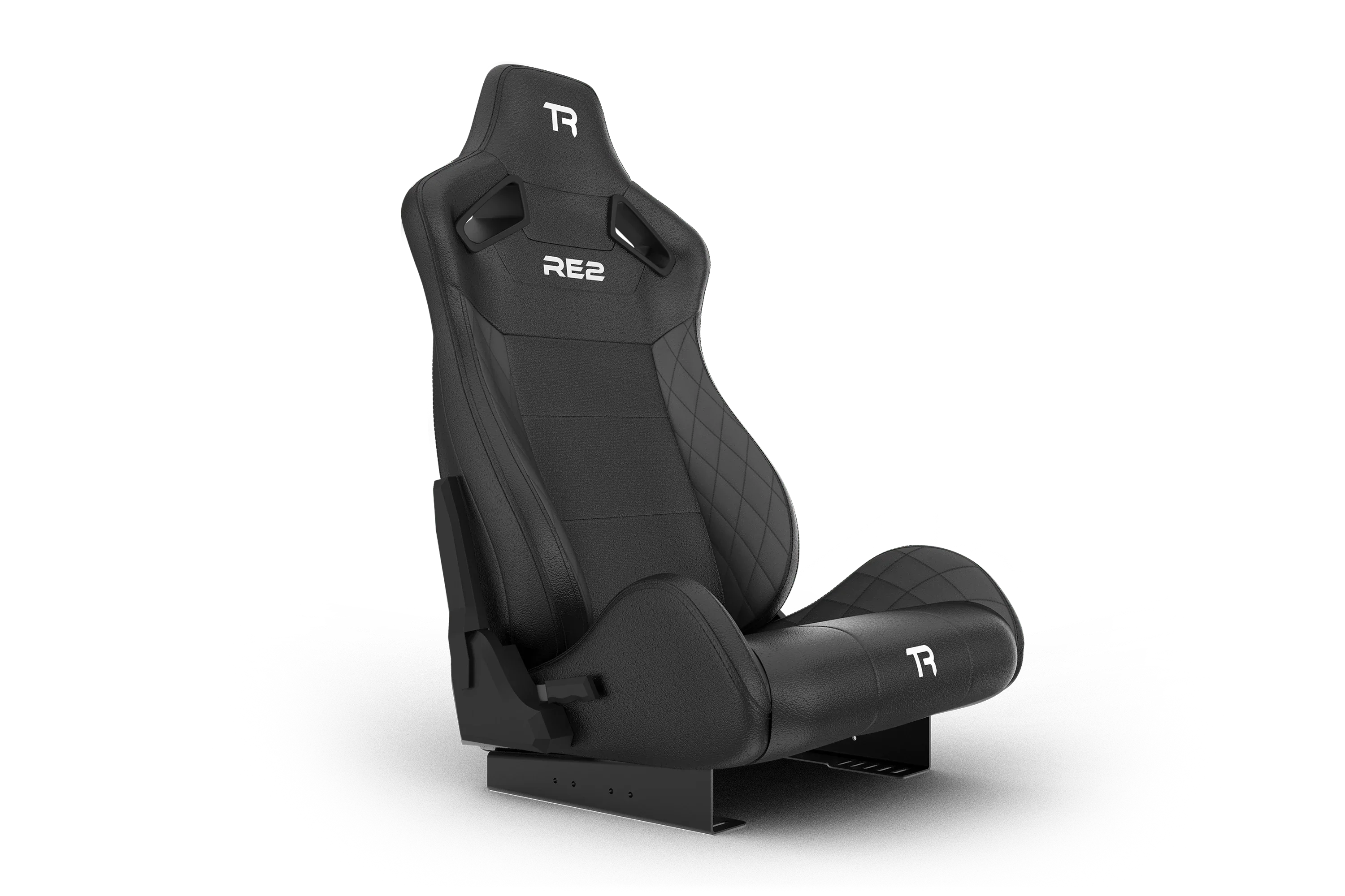 Trak Racer RE2 Dual-Lock Reclining Sim Racing Seat (Black)