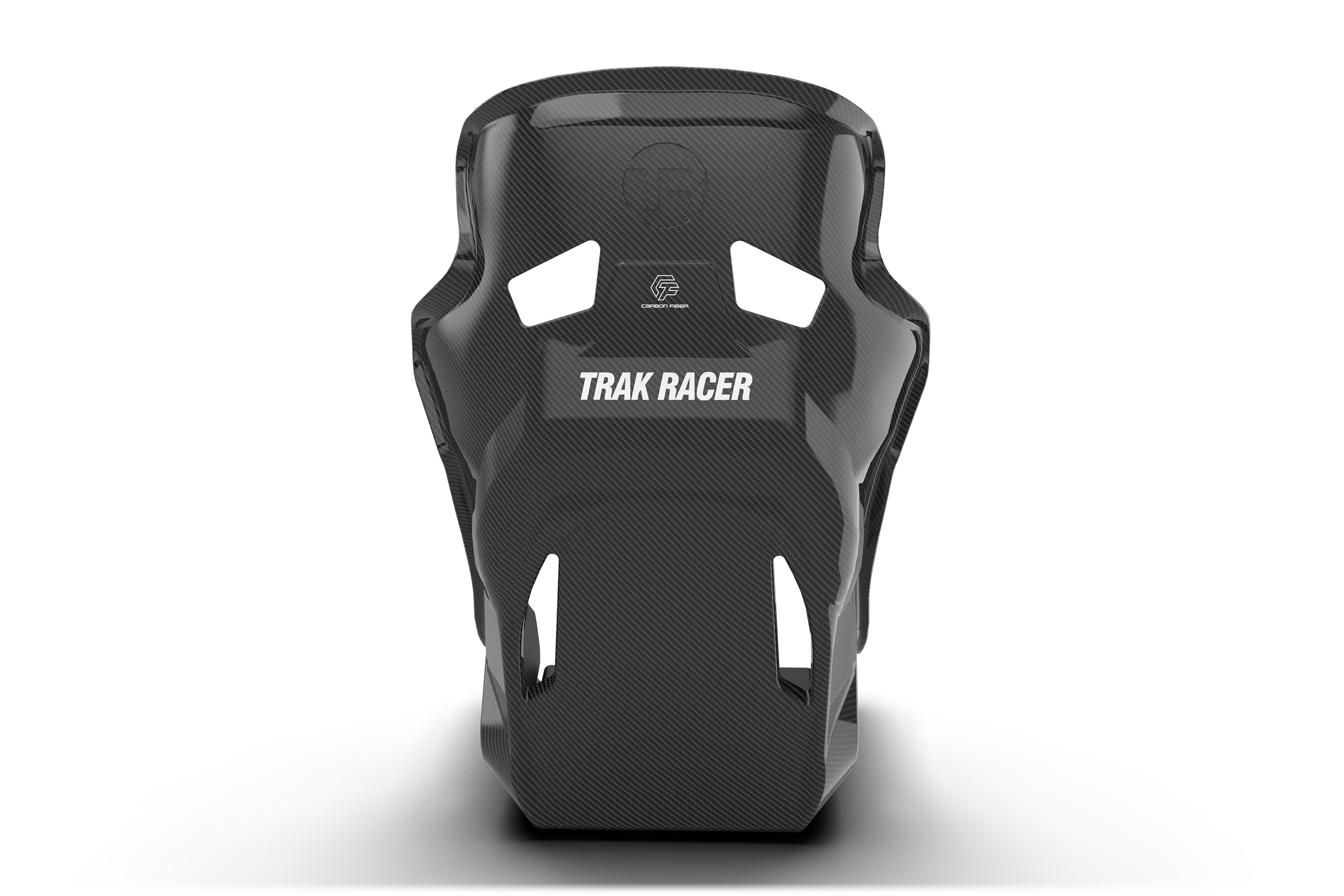 Trak Racer TR Series GT Racing Seat (Dry Carbon Fibre), rear view