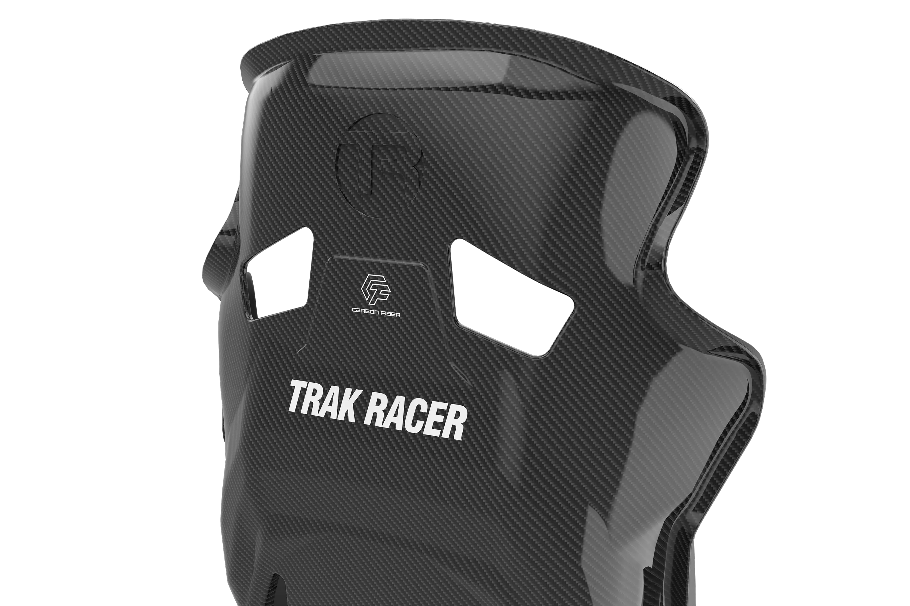 Trak Racer TR Series GT Racing Seat (Dry Carbon Fibre), close-up detail