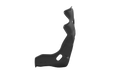 Trak Racer TR Series GT Racing Seat (Dry Carbon Fibre), isometric view from the left