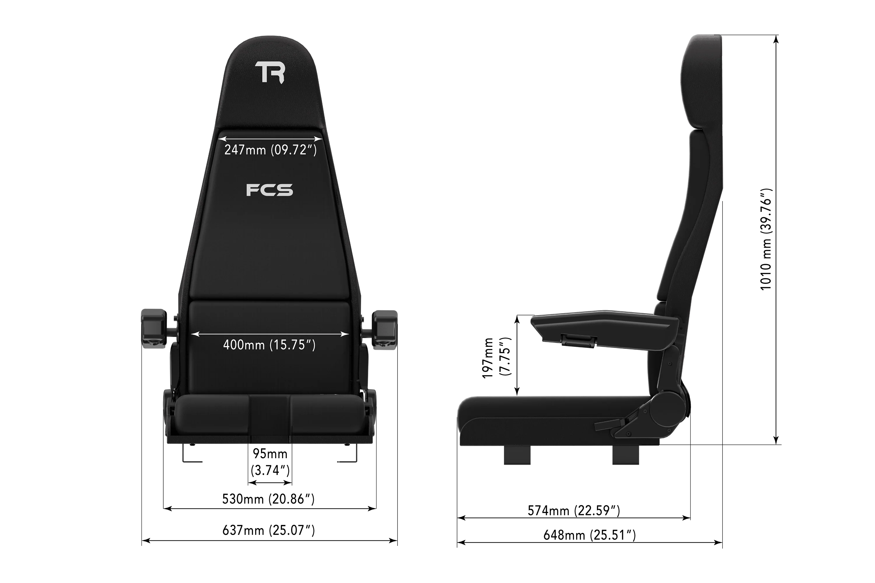 FCS Flight Simulator Seat
