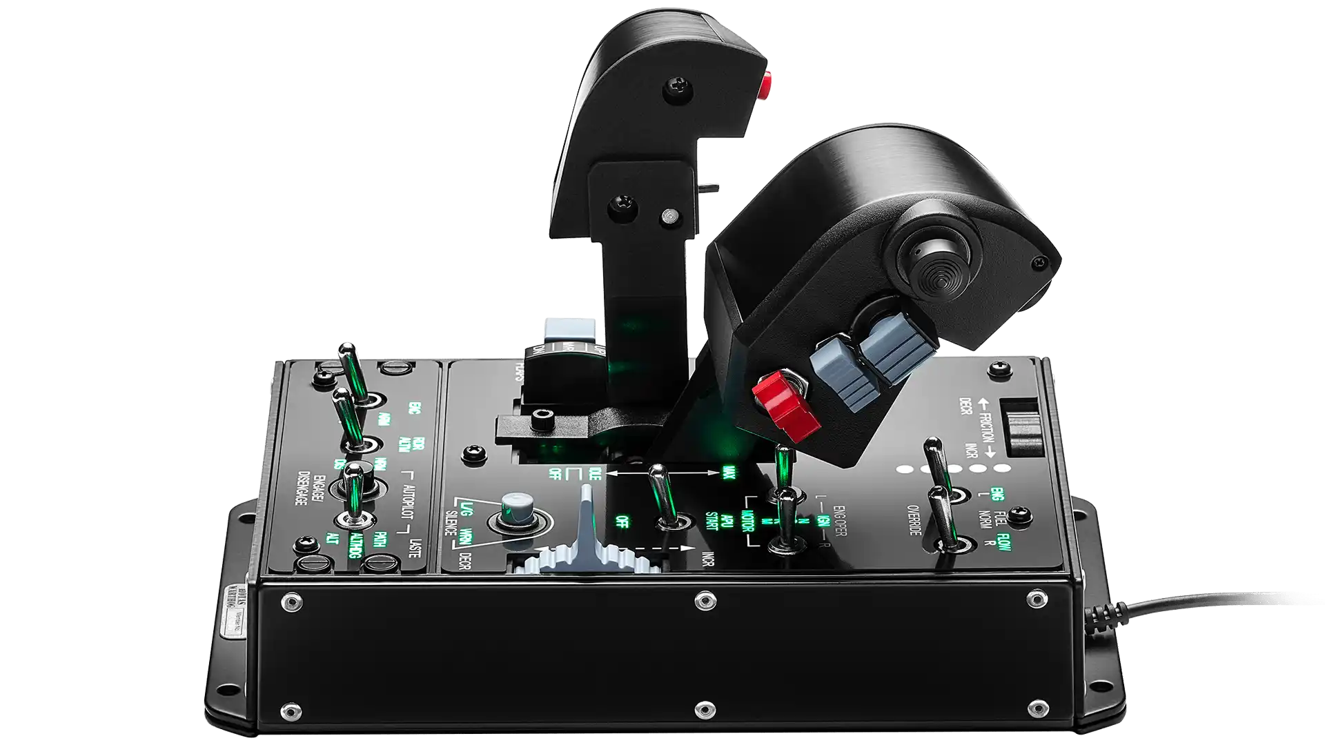 HOTAS Warthog dual throttle and control panel