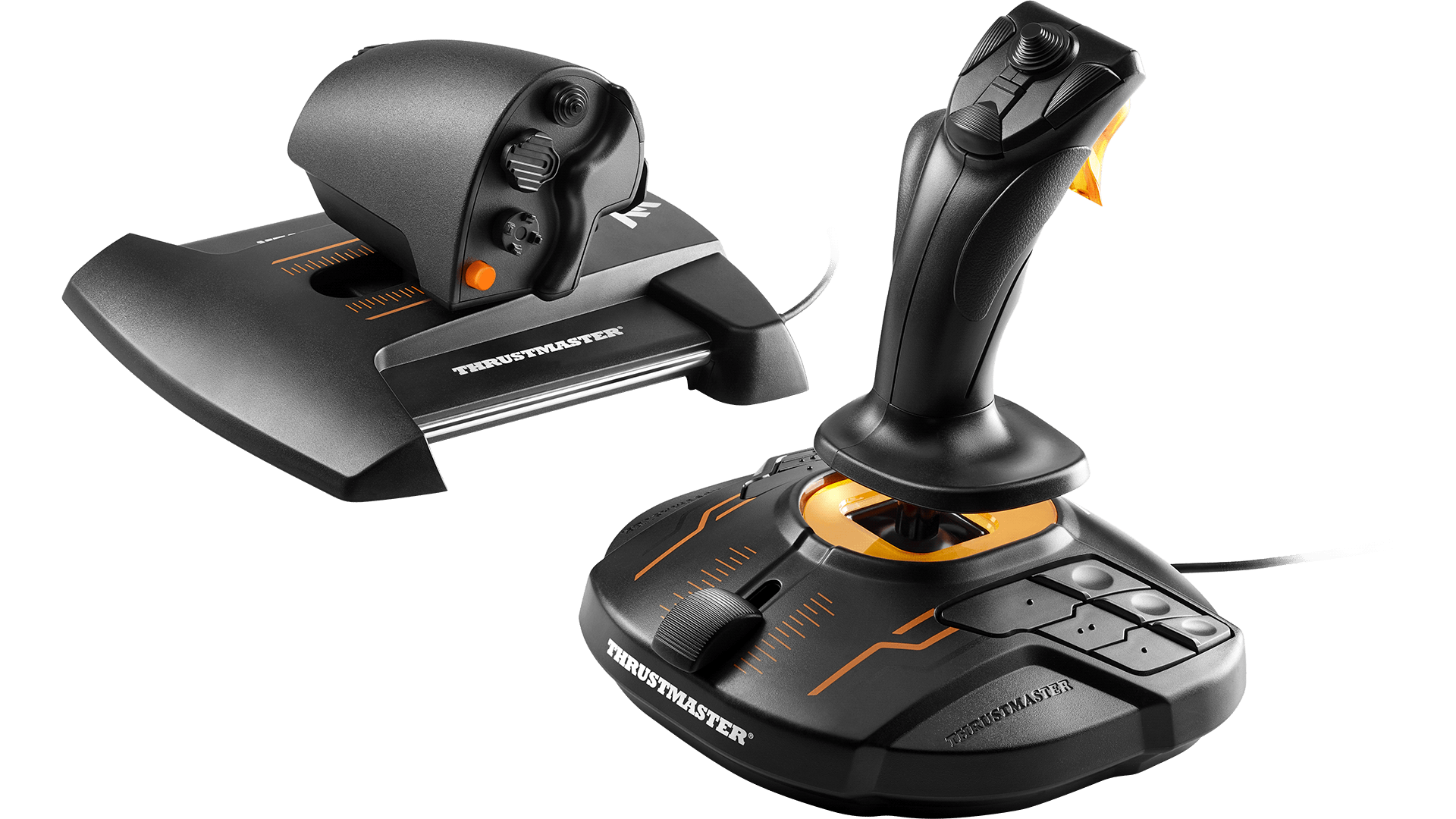 T.16000M FCS joystick and TWCS throttle side by side
