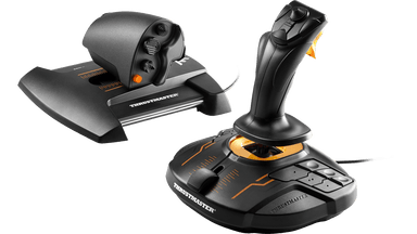 T.16000M FCS joystick and TWCS throttle side by side