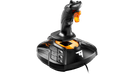 T.16000M FCS joystick side view with orange accents