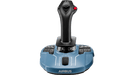 TCA Sidestick Airbus Edition front view with Airbus branding on the base