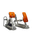 Sim Racing Pro SRP GT-S pneumatic pedals in grey, two-pedal set with orange pedal faces