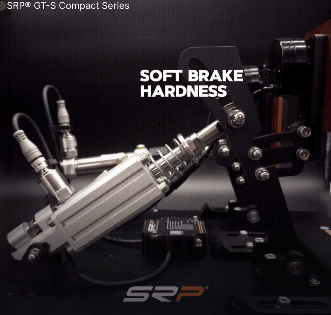 SRP GT-S brake set to a soft hardness position