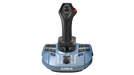 TCA Sidestick X Airbus Edition from the front showing the base throttle
