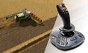 SimTask FarmStick with a combine harvester