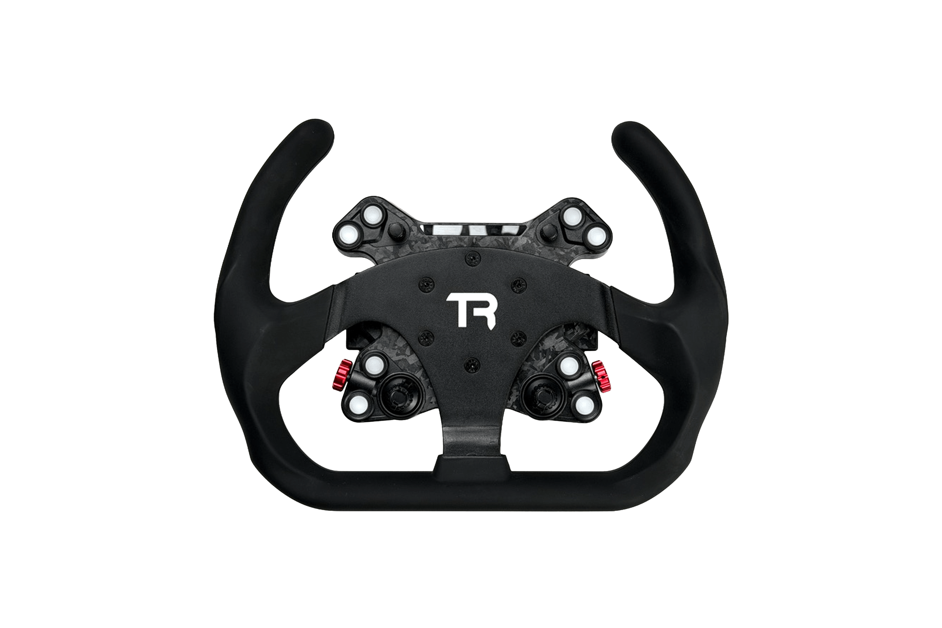 Trak Racer 330mm Open Flat-Bottom GT Sim Racing Wheel
