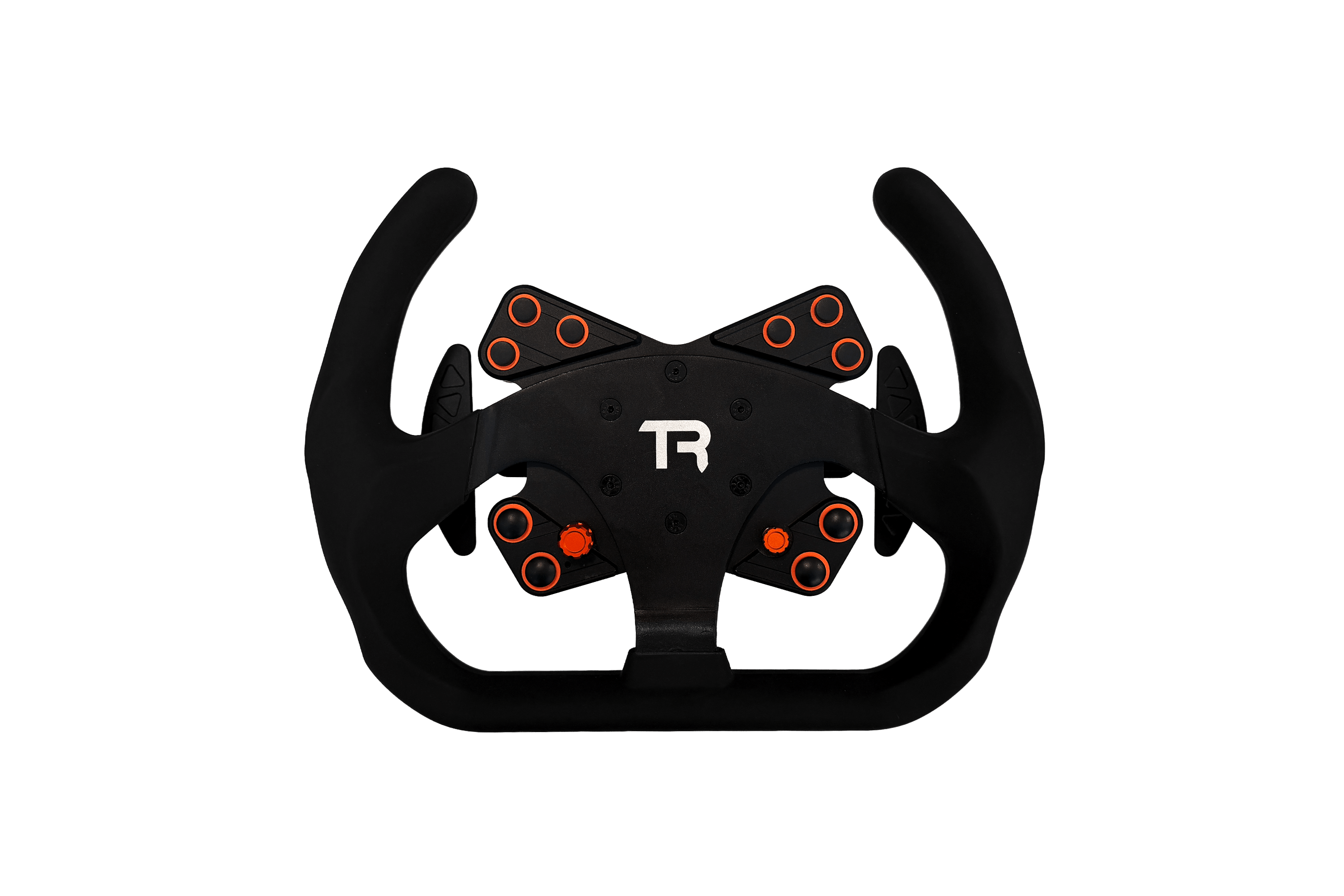 Trak Racer 330mm Open Flat-Bottom GT Sim Racing Wheel