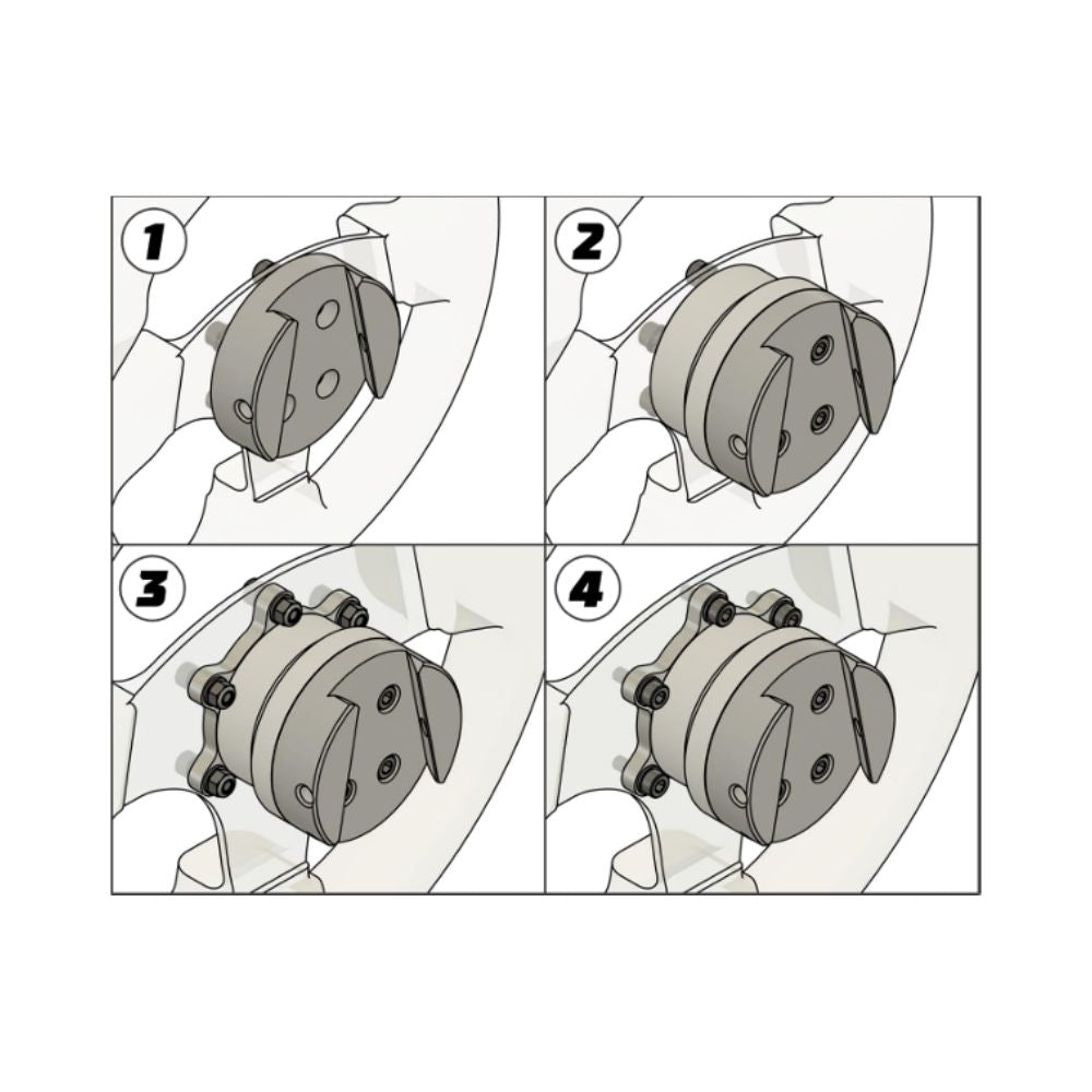 Simucube Wheel Side Quick Release