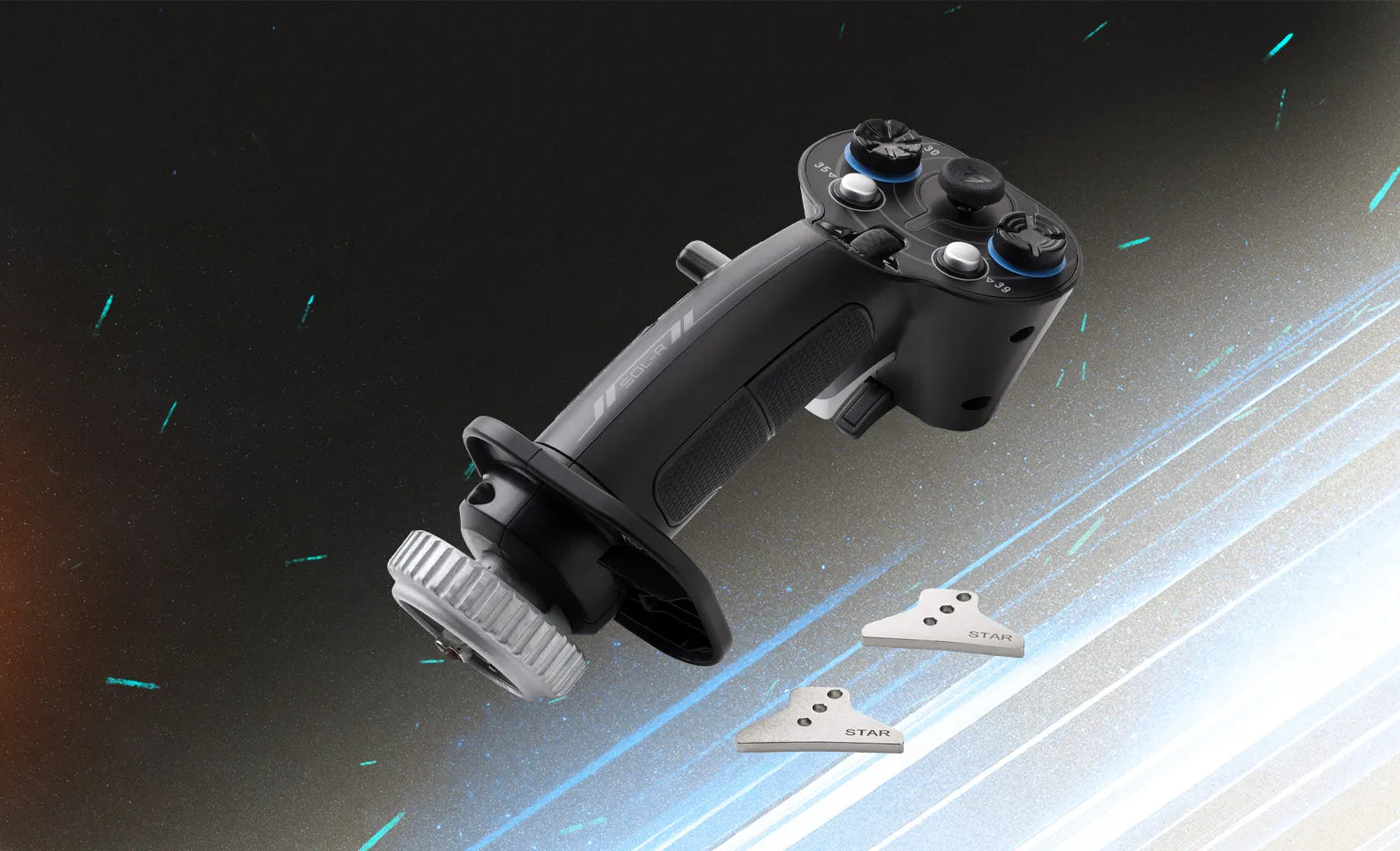 Sol-R 3 grip with interchangeable rests