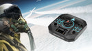 Pilot with the Sol-R 5 Base in a flight setup