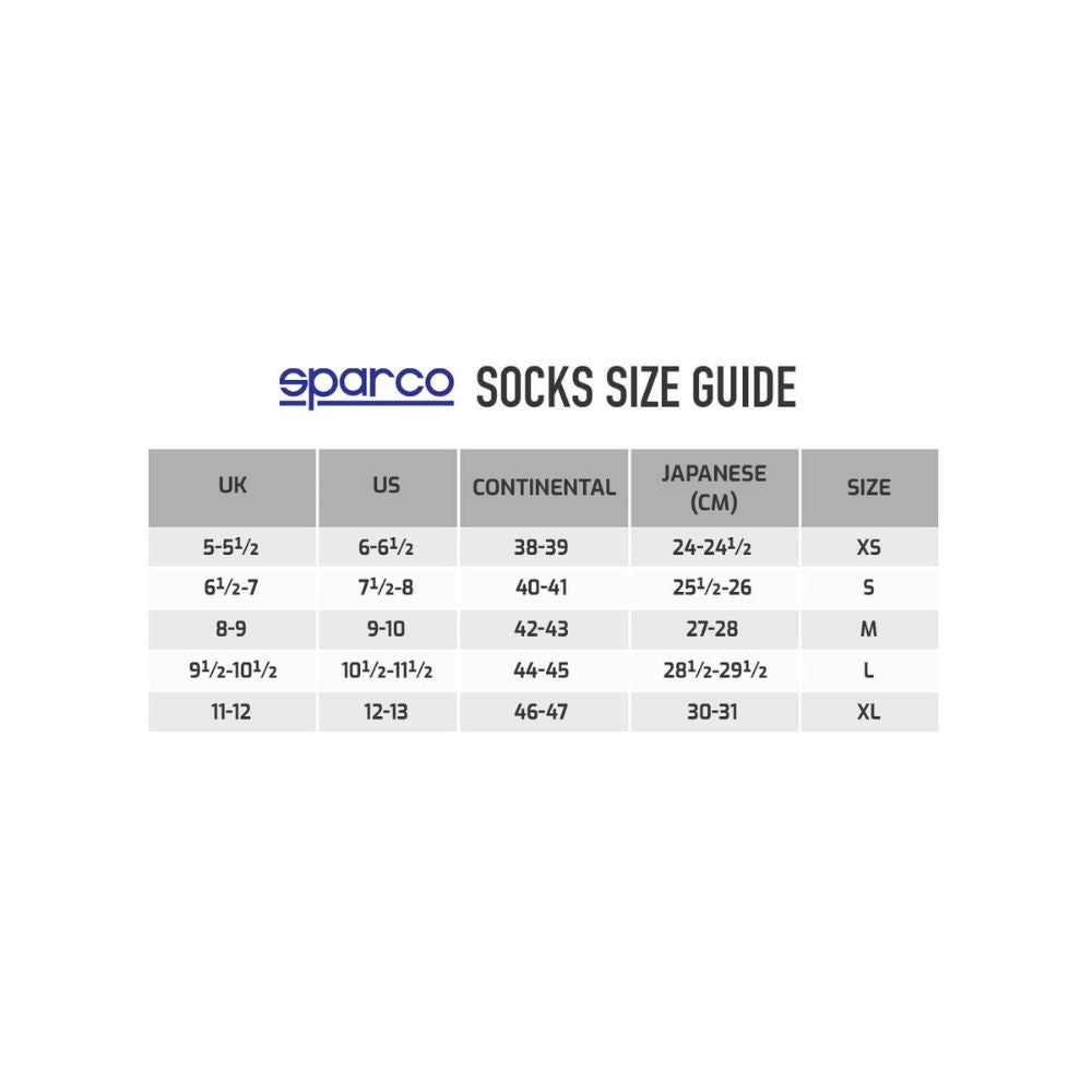Sparco Hyperspeed Sim Racing Socks