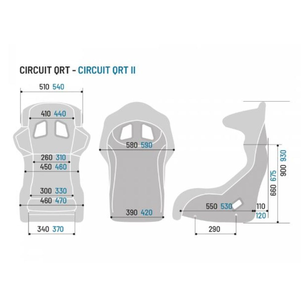 Sparco QRT Circuit II Racing Seat