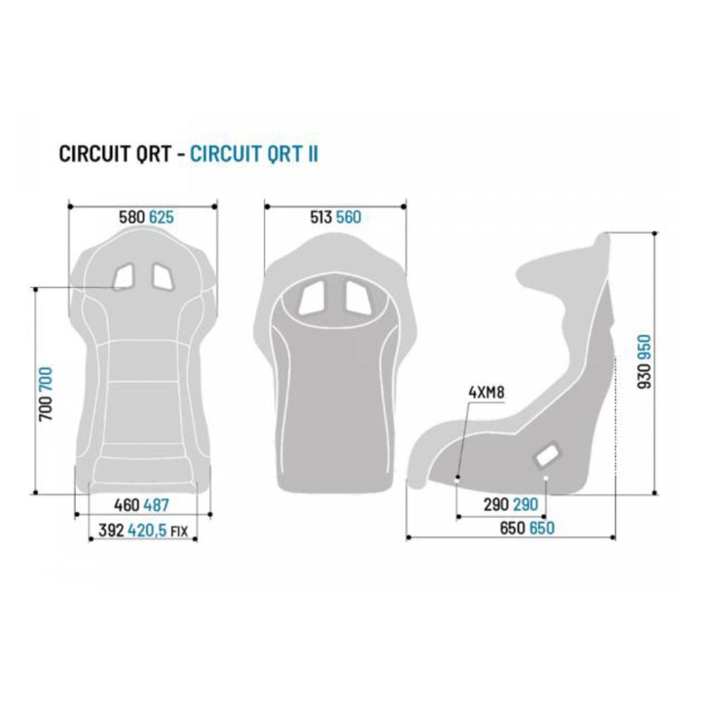 Sparco QRT Circuit Racing Seat