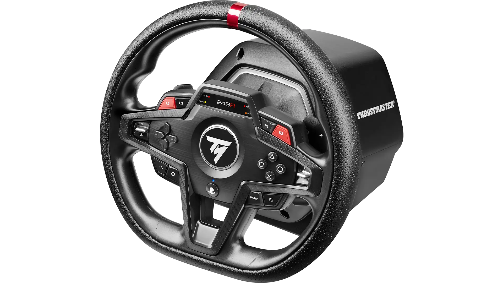 T248R racing wheel from the front