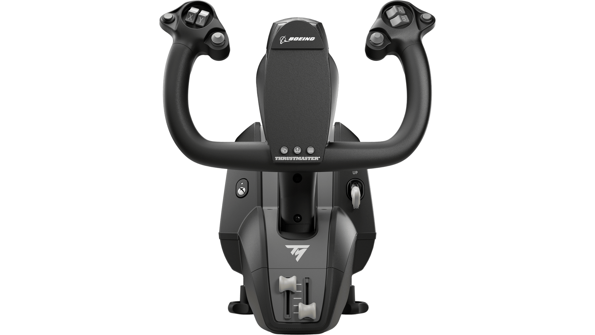 TCA Yoke Boeing Edition from the front