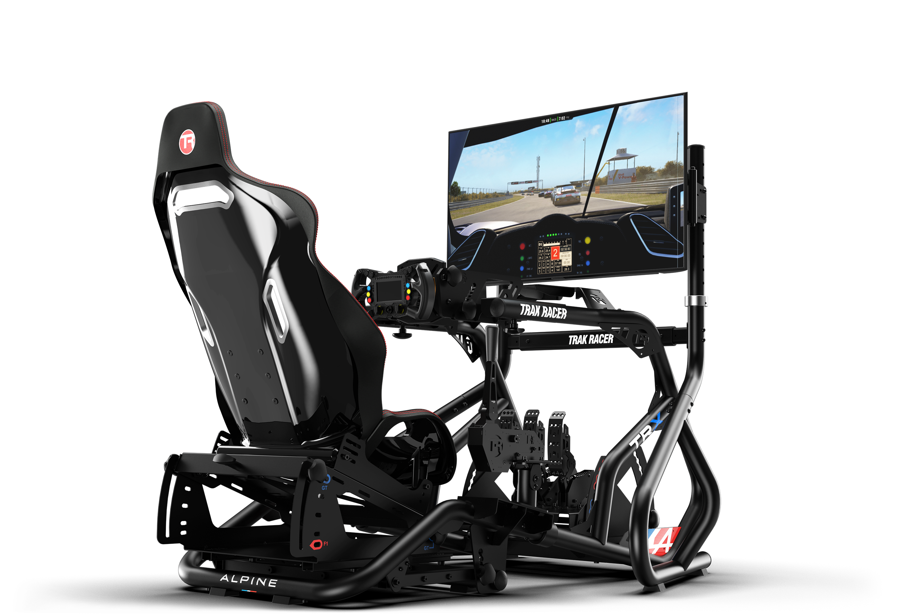 Trak Racer Freestanding Single Monitor Stand