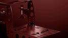 TM Flying Clamp on a red background