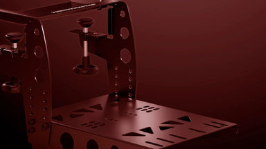 TM Flying Clamp on a red background