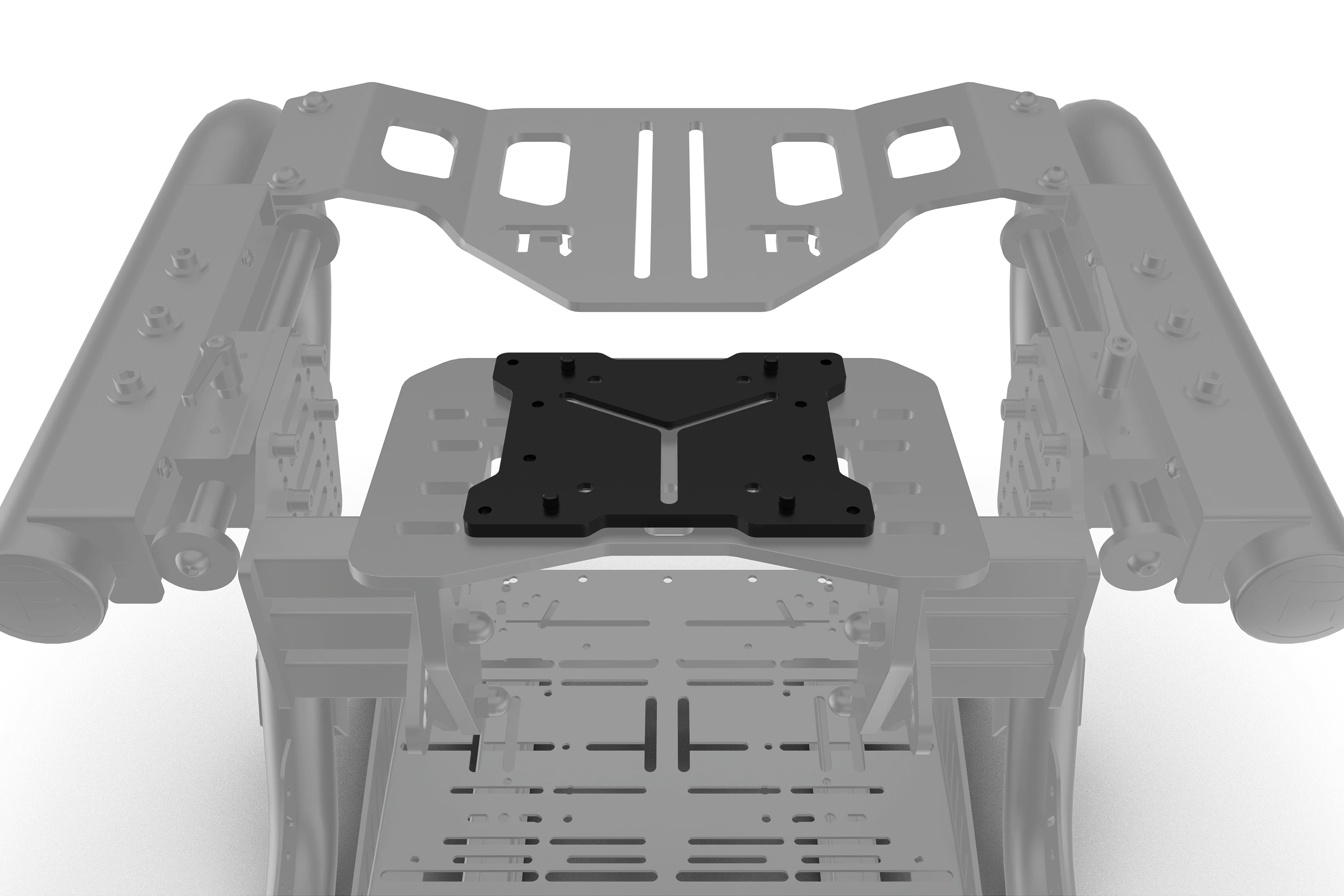 Trak Racer TR One Wheel Mount Plate Adapter for Asetek