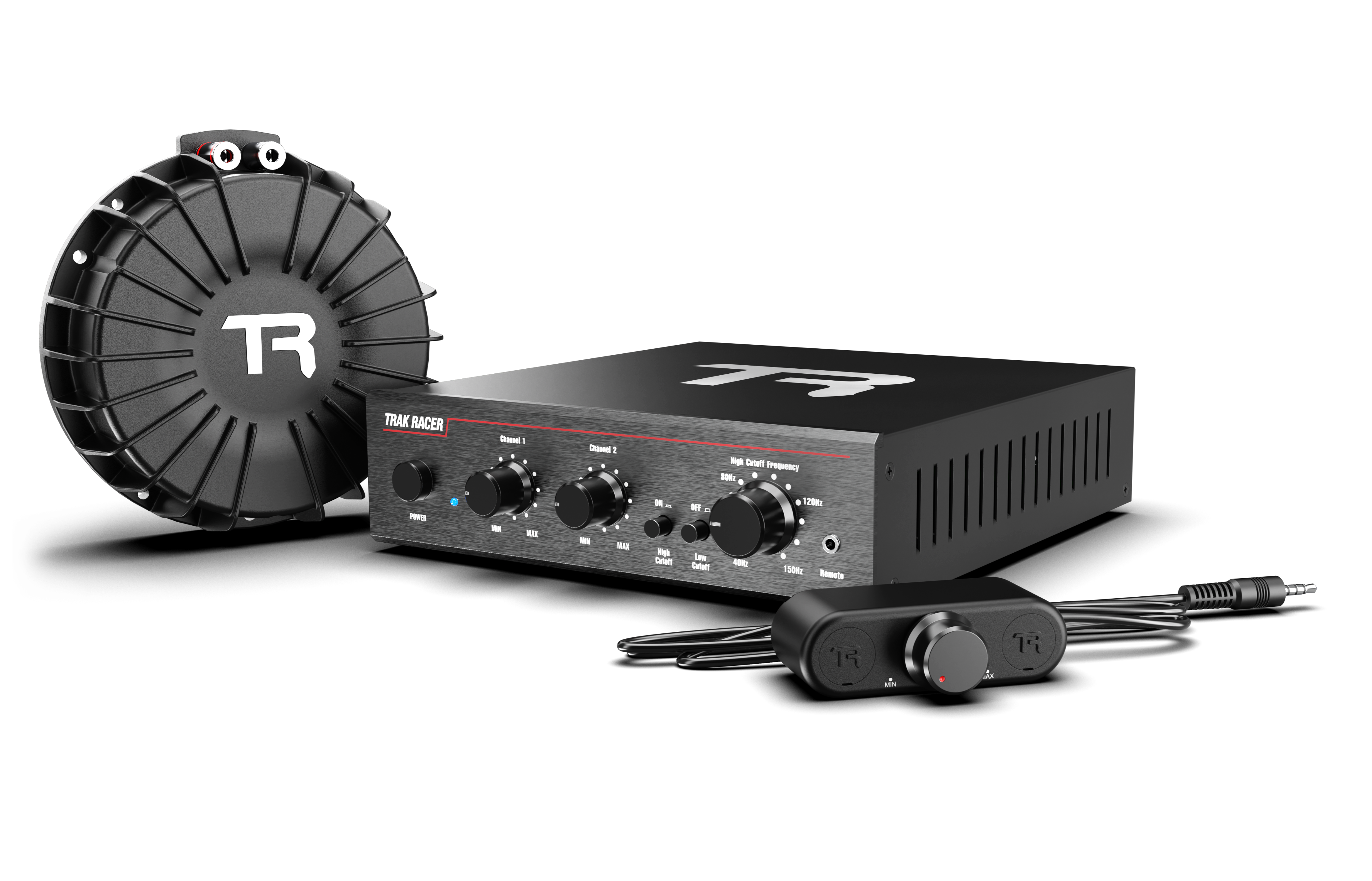 Trak Racer V2 Pro 200W Amplifier & Bass Shaker Kit with Rig Mount, additional product view