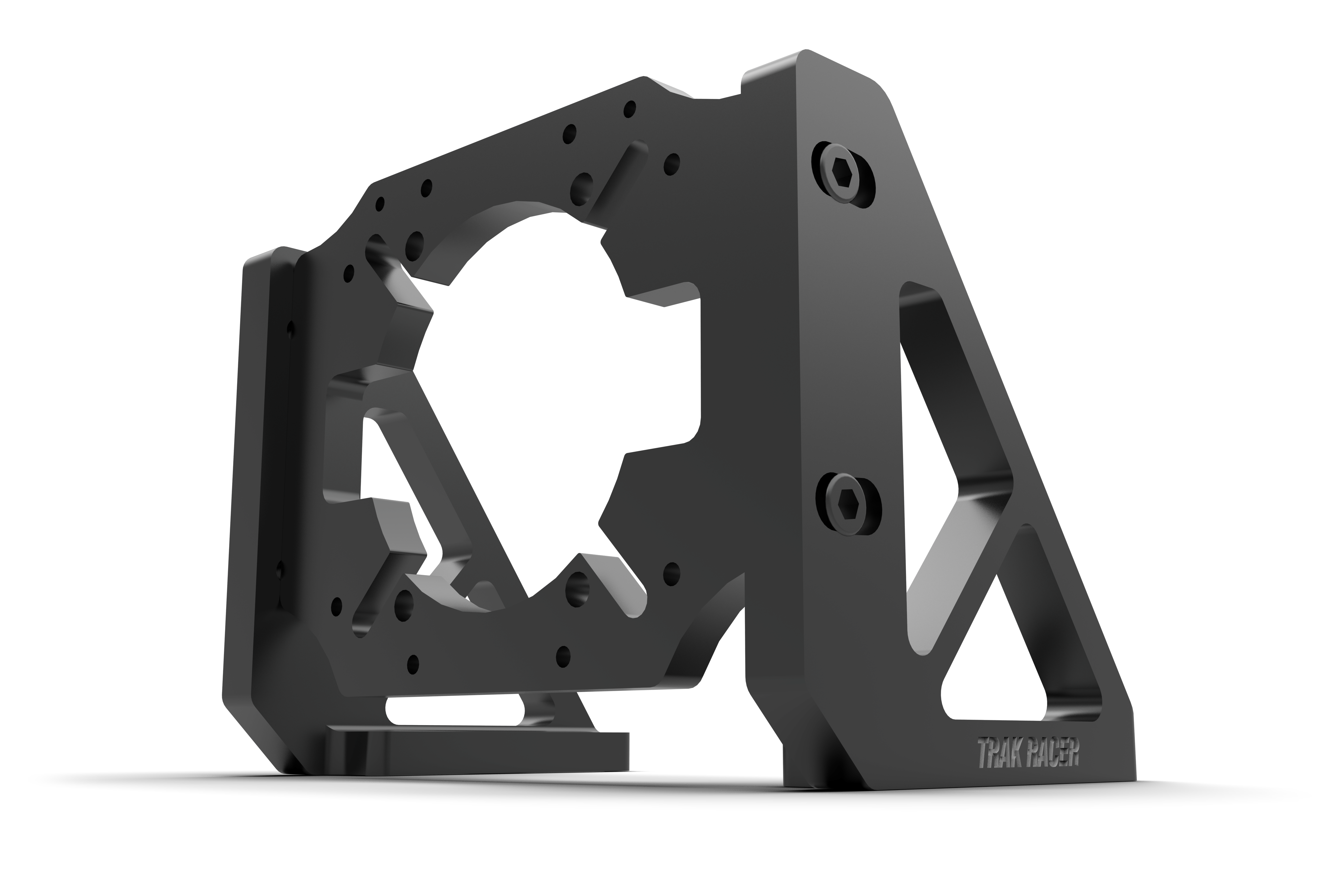 Trak Racer TR One Universal Mount for MOZA Wheelbases, hero product view 2