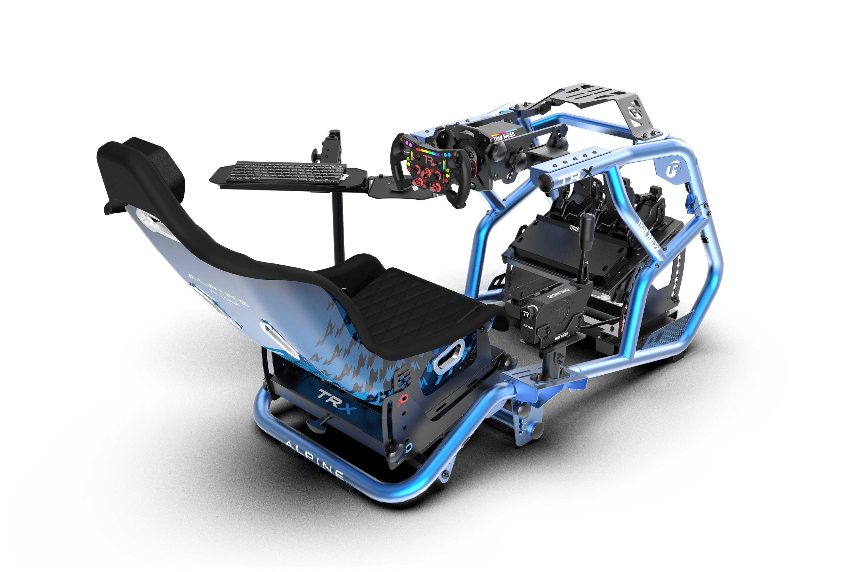 Trak Racer Adjustable Free-Standing Keyboard & Mouse Tray